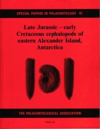 cover of the book Late Jurassic-Early Cretaceous cephalopods of eastern Alexander Island, Antarctica