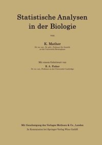 cover of the book Statistische Analysen in der Biologie