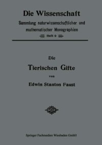 cover of the book Die Tierischen Gifte