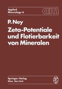 cover of the book Zeta-Potentiale und Flotierbarkeit von Mineralen