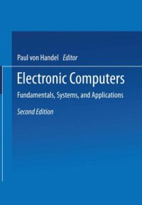 cover of the book Electronic Computers: Fundamentals, Systems, and Applications