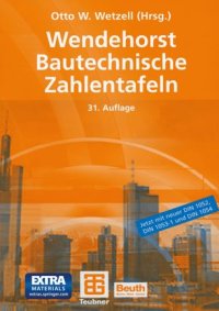 cover of the book Wendehorst Bautechnische Zahlentafeln