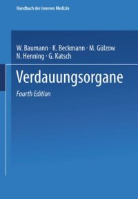 cover of the book Verdauungsorgane: Zweiter Teil