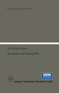 cover of the book Rundfunk und Kulturpolitik: Ein Beitrag zur Kultursoziologie