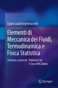 cover of the book Elementi di Meccanica dei Fluidi, Termodinamica e Fisica Statistica