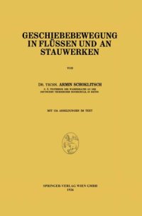 cover of the book Geschiebebewegung in Flüssen und an Stauwerken