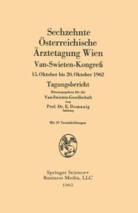 cover of the book Sechzehnte Österreichische Ärztetagung Wien, Van-Swieten-Kongreß