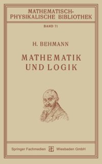 cover of the book Mathematik und Logik