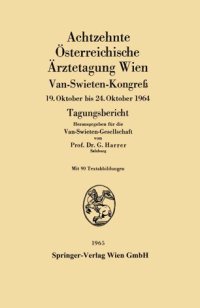 cover of the book Achtzehnte Österreichische Ärztetagung Wien