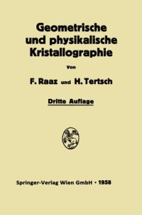 cover of the book Geometrische und physikalische Kristallographie