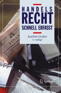 cover of the book Handelsrecht - Schnell erfasst