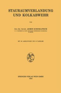 cover of the book Stauraumverlandung und Kolkabwehr