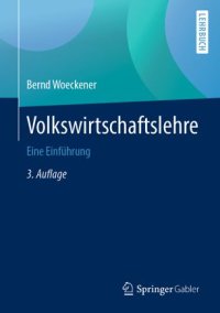 cover of the book Volkswirtschaftslehre: Eine Einführung