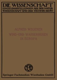 cover of the book Wind- und Wasserhosen in Europa