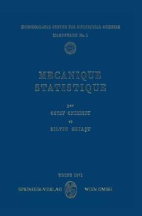 cover of the book Mecanique statistique: Principes Mathematiques