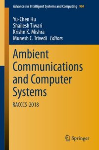 cover of the book Ambient Communications and Computer Systems: RACCCS-2018