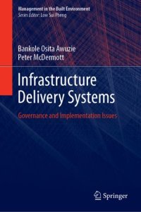 cover of the book Infrastructure Delivery Systems: Governance and Implementation Issues