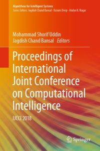 cover of the book Proceedings of International Joint Conference on Computational Intelligence: IJCCI 2018