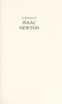 cover of the book A Portrait of Isaac Newton