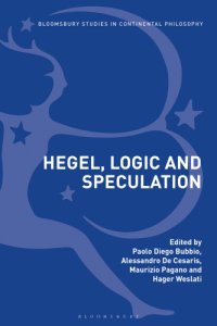 cover of the book Hegel, Logic and Speculation