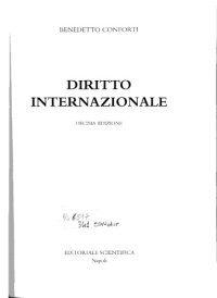 cover of the book Diritto internazionale