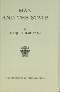 cover of the book Man and the State