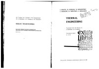 cover of the book Thermal Engineering