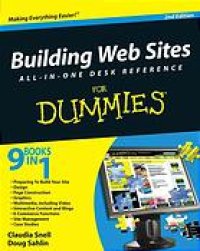 cover of the book Building Web Sites All-in-One For Dummies