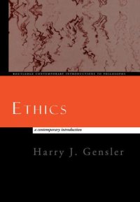 cover of the book Ethics: A Contemporary Introduction