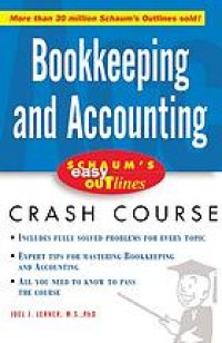 cover of the book Bookkeeping and accounting: based on Schaum's outline of theory and problems of bookkeeping and accounting