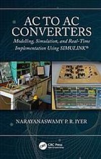 cover of the book AC to AC converters: modelling, simulation, and real-time implementation using SIMULINK