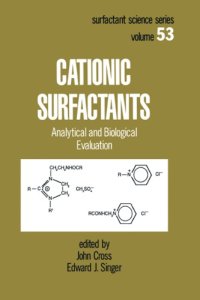 cover of the book Cationic surfactants: analytical and biological evaluation