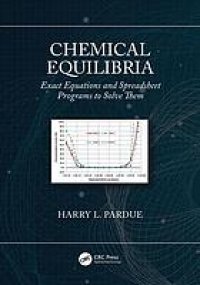 cover of the book Chemical equilibria: exact equations and spreadsheet programs to solve them