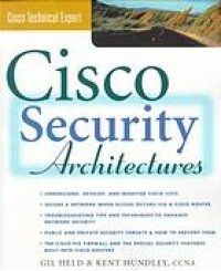 cover of the book Cisco security architectures