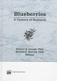 cover of the book Blueberries: a century of research