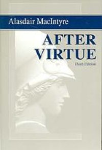 cover of the book After virtue: a study in moral theory