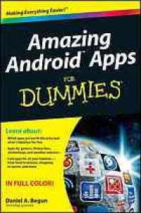 cover of the book Amazing Android Apps For Dummies