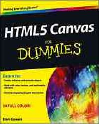 cover of the book HTML5 Canvas For Dummies