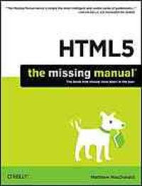 cover of the book HTML5: The Missing Manual