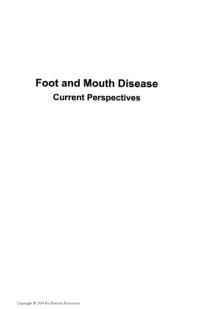 cover of the book Foot and Mouth Disease: Current Perspectives