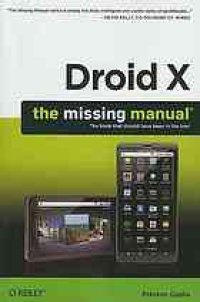 cover of the book Droid X: The Missing Manual