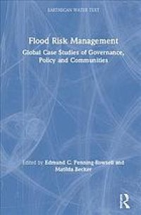 cover of the book Flood risk management: global case studies of governance, policy and communities