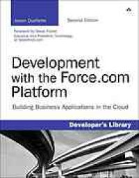 cover of the book Development with the Force.com platform: building business applications in the cloud