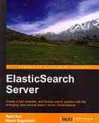 cover of the book ElasticSearch Server