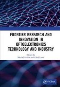 cover of the book Frontier research and innovation in optoelectronics technology and industry