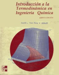 cover of the book Introducción a la termodinámica en ingeniería química