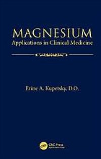 cover of the book Magnesium: applications in clinical medicine