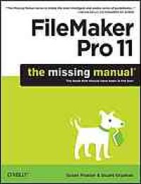 cover of the book FileMaker Pro 11: The Missing Manual