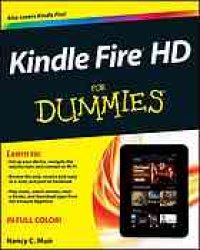 cover of the book Kindle Fire HD for Dummies