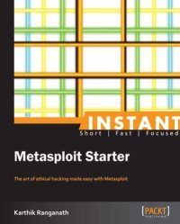 cover of the book Instant Metasploit Starter